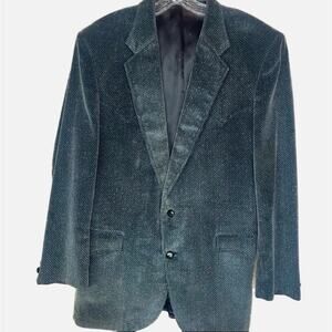 Vintage Circle “S” Dallas, Texas Velour Blazer